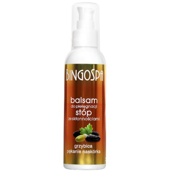 .BINGOSPA Balsam do stóp ze skłonnościami grzybica, pękanie naskórka między palcami 135g .